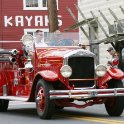 Antique fire engine